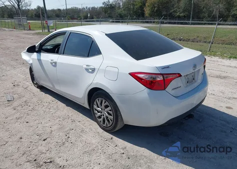 2019 Toyota Corolla Le из США, поврежденный, VIN 2T1BURHE9KC197437